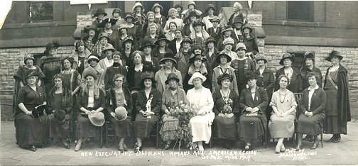 1924 American Legion Auxiliary Executive Officers in St. Paul, MN.